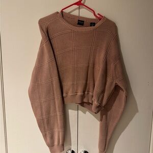 Arrow Tan Crew Neck Sweater